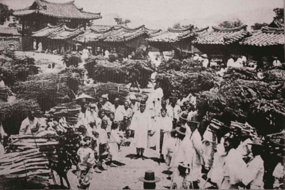 읍내 시장(1910년대)