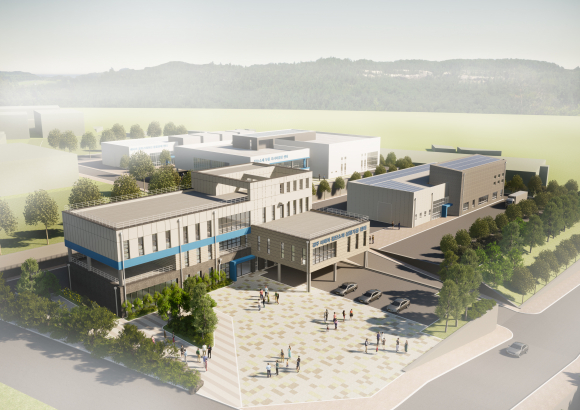 구어2산단 R&D 시설이 ‘경주 e-모빌리티 연구단지’로 명칭으로 결정됐다.