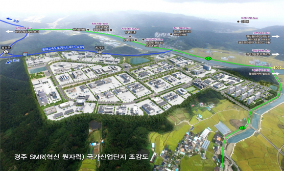 SMR 국가산단 조감도.