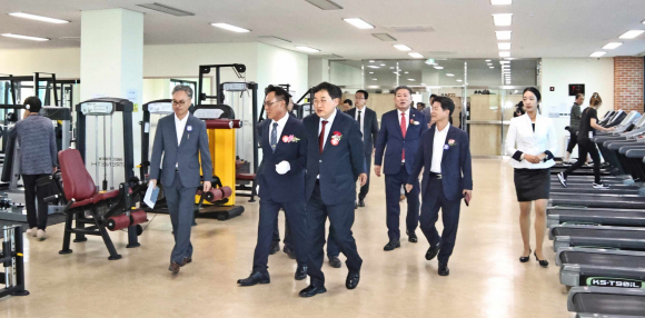 경주시가 10일 천북커뮤니티센터에서 ‘천북면 농촌중심지활성화 사업’ 준공식을 가졌다.