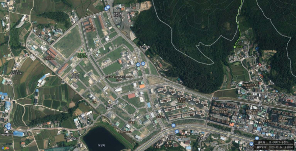 경주 충효지구.
