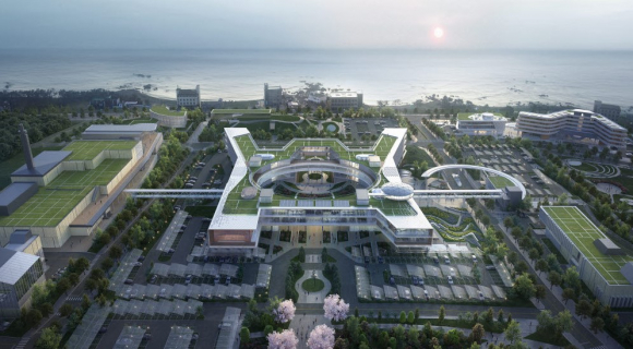 한국원자력연구원 문무대왕과학연구소 조감도.