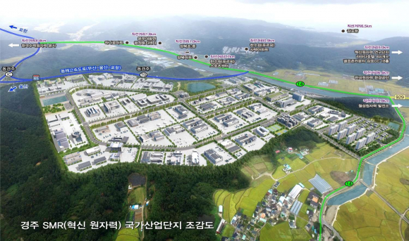 SMR 국가산단 조감도.