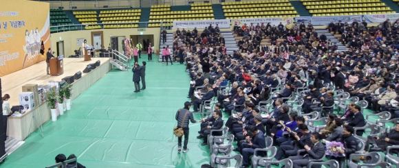 구승회 지회장 인사.