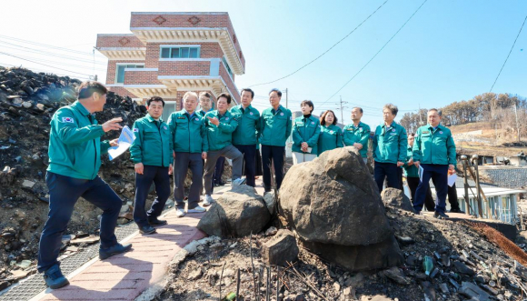 산불대책 특별위원회 활동.