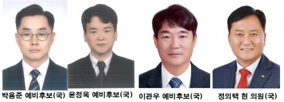 경주시의원 아 선거구(불국동·중부동·황오동·월성동·황남동)