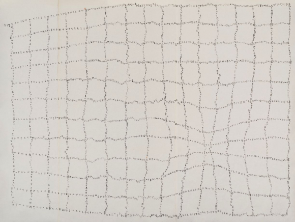 망라, 182x236, 한지에 먹, 2026
