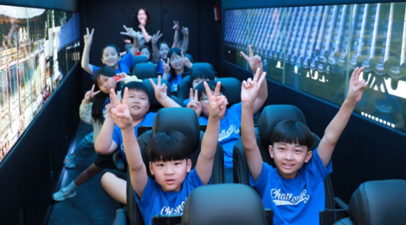 경주초등학교 4학년 “AI 중점 동아리” 단체 버스 투어 체험.